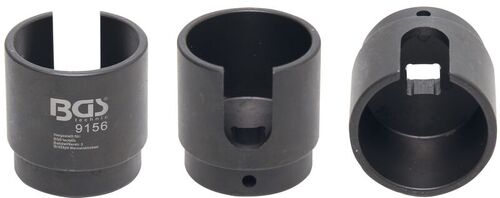 BGS Spurstangen-Kugelkopf-Einsatz | Antrieb Innenvierkant 12,5 mm (1/2