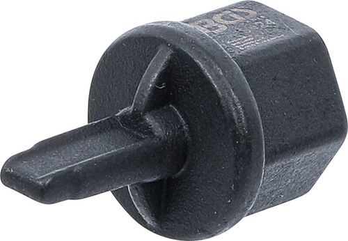 BGS Ölablassschrauben-Spezialprofil-Bit-Einsatz | Antrieb Innenvierkant 10 mm (3/8