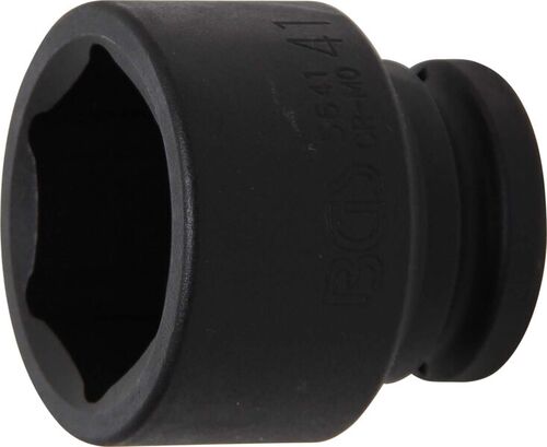 BGS Kraft-Steckschlüssel-Einsatz Sechskant | Antrieb Innenvierkant 20 mm (3/4