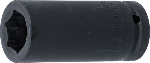 BGS Kraft-Steckschlüssel-Einsatz Sechskant, tief | Antrieb Innenvierkant 20 mm (3/4