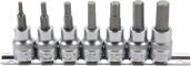 BGS Bit-Einsatz-Satz | Antrieb Innenvierkant 10 mm (3/8