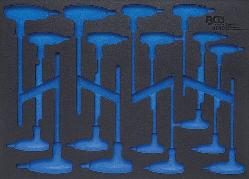 BGS Werkstattwageneinlage 3/3 | leer | für Art. 4010 4010-20 