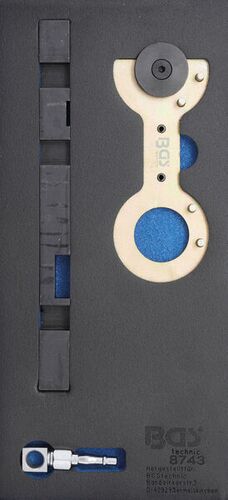 BGS Werkstattwageneinlage 1/3: Doppelvanos-Einstellwerkzeug-Satz für BMW M52TU / M54 / M56 8743 