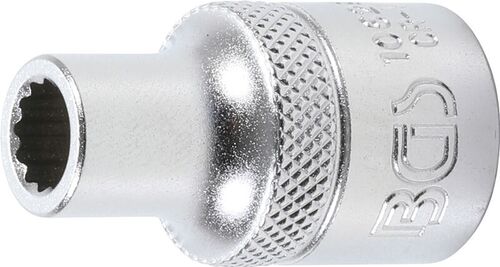 BGS Steckschlüssel-Einsatz Zwölfkant | Antrieb Innenvierkant 12,5 mm (1/2