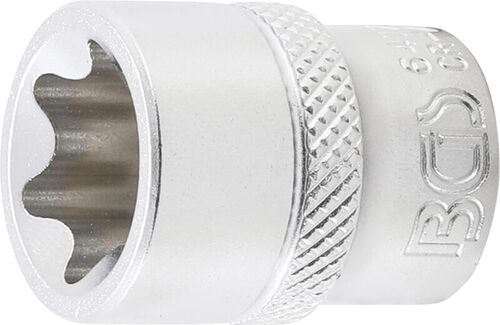 BGS Steckschlüssel-Einsatz E-Profil | Antrieb Innenvierkant 10 mm (3/8