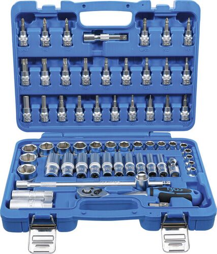 BGS Steckschlüssel-Satz Sechskant | Antrieb 10 mm (3/8
