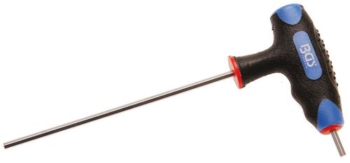 BGS Schraubendreher mit T-Griff und seitlicher Klinge | Innensechskant 3 mm 4010-3 