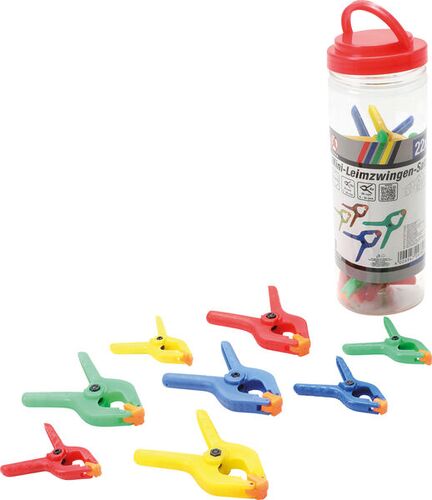 BGS Mini-Leimzwingen-Satz | ABS-Kunststoff | 22-tlg. 9789 