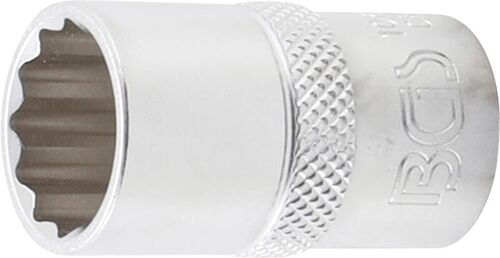 BGS Steckschlüssel-Einsatz Zwölfkant | Antrieb Innenvierkant 12,5 mm (1/2