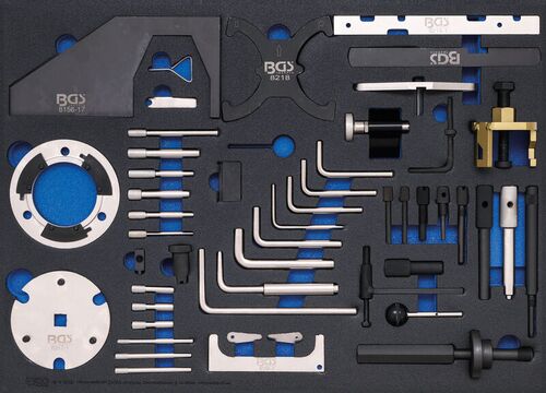BGS Werkstattwageneinlage 3/3: Motor-Einstellwerkzeug-Satz | für Ford, VW, Seat, Mazda, Volvo 4139 