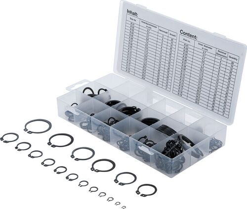 BGS Außen-Seegerring-Sortiment (Sprengringe) | Ø 3 - 32 mm | 300-tlg. 8046 