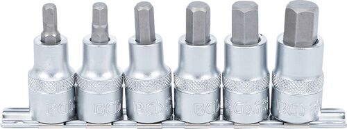 BGS Bit-Einsatz-Satz | Antrieb Innenvierkant 12,5 mm (1/2