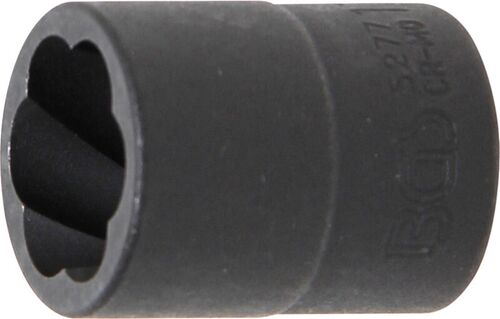 BGS Spiral-Profil-Steckschlüssel-Einsatz / Schraubenausdreher | Antrieb Innenvierkant 10 mm (3/8