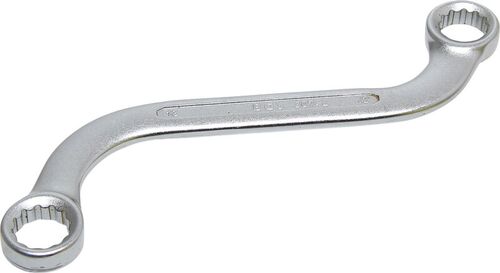 BGS S-Form Doppel-Ringschlüssel Zwölfkant | SW 12 x 13 mm 30742 