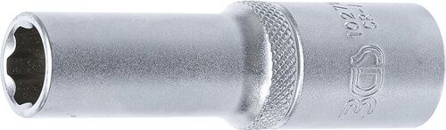 BGS Steckschlüssel-Einsatz Super Lock, tief | Antrieb Innenvierkant 12,5 mm (1/2