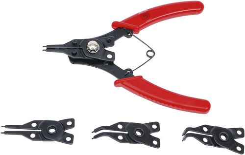 BGS Sprengringzange mit auswechselbaren Köpfen | 160 mm | 5-tlg. 454 
