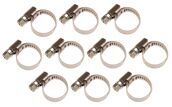 BGS Schlauchklemmen | rostfrei | 10 x 16 mm | 10-tlg. 8095-10x16 