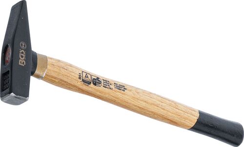 BGS Schlosserhammer | Holz-Stiel | DIN 1041 | 200 g 851 