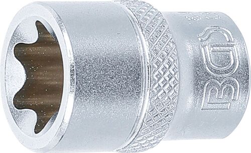 BGS Steckschlüssel-Einsatz E-Profil | Antrieb Innenvierkant 10 mm (3/8