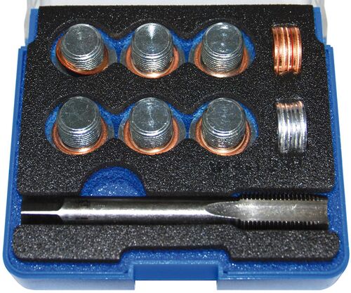 BGS Reparatursatz für Öl-Ablass-Gewinde | M14 x 1,25 mm 151 
