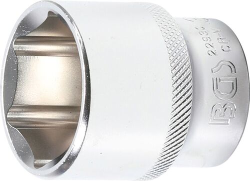 BGS Steckschlüssel-Einsatz Sechskant | Antrieb Innenvierkant 12,5 mm (1/2