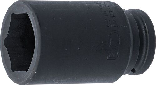 BGS Kraft-Steckschlüssel-Einsatz Sechskant, tief | Antrieb Innenvierkant 20 mm (3/4