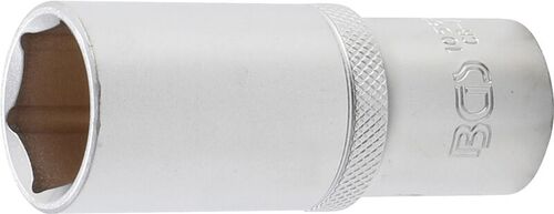 BGS Steckschlüssel-Einsatz Sechskant, tief | Antrieb Innenvierkant 12,5 mm (1/2