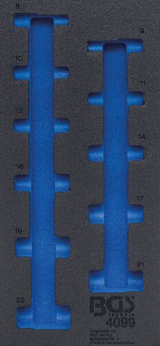 BGS Werkstattwageneinlage 1/3 | leer | für Art. 4099 4099-1 