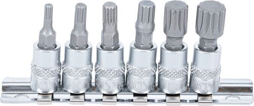 BGS Bit-Einsatz-Satz | Antrieb Innenvierkant 6,3 mm (1/4