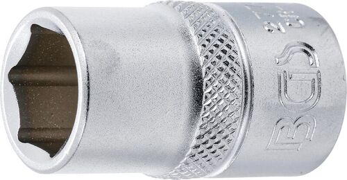 BGS Steckschlüssel-Einsatz Sechskant | Antrieb Innenvierkant 12,5 mm (1/2