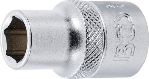 BGS Steckschlüssel-Einsatz Sechskant | Antrieb Innenvierkant 12,5 mm (1/2