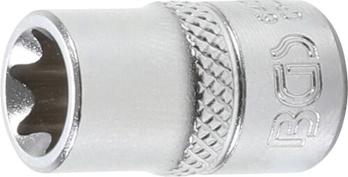 BGS Steckschlüssel-Einsatz E-Profil | Antrieb Innenvierkant 6,3 mm (1/4