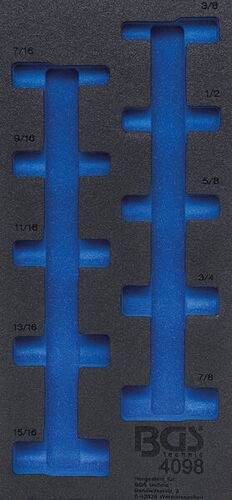 BGS Werkstattwageneinlage 1/3 | leer | für Art. 4098 4098-1 