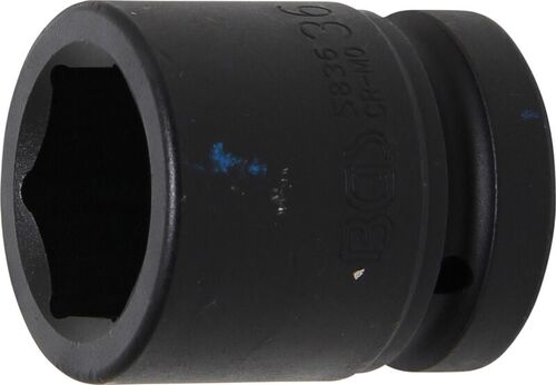 BGS Kraft-Steckschlüssel-Einsatz Sechskant | Antrieb Innenvierkant 25 mm (1