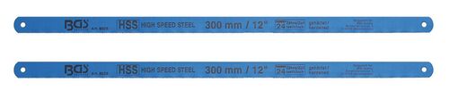 BGS Metallsägeblätter | HSS flexibel | 13 x 300 mm | 2-tlg. 8628 