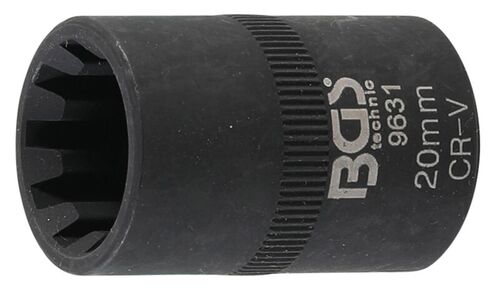 BGS Bremssattel-Einsatz | 10-kant | für VAG und Porsche | SW 20 mm 9631 