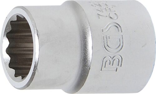 BGS Steckschlüssel-Einsatz Zwölfkant | Antrieb Innenvierkant 20 mm (3/4