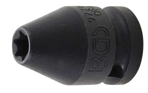 BGS Kraft-Steckschlüssel-Einsatz E-Profil | Antrieb Innenvierkant 12,5 mm (1/2